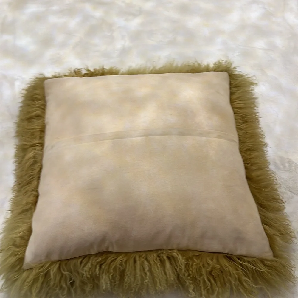 Z Gallerie mongolian pillow